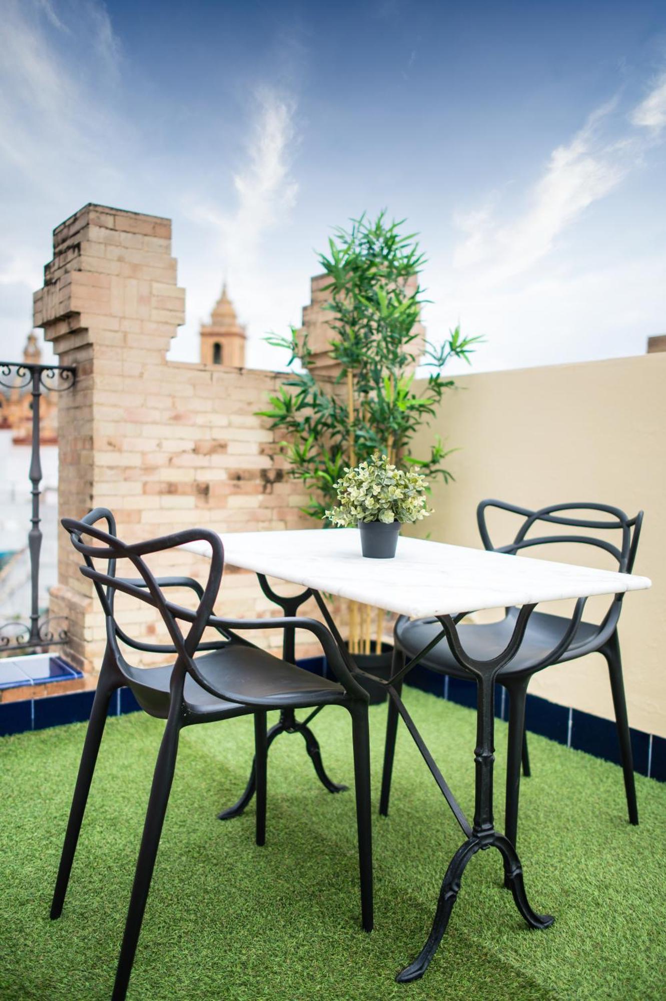 Апартаменты Exclusive Triplex With Private Terrace Севилья Экстерьер фото